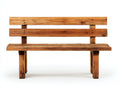 Banc de jardin - bois - 145x48x82 cm - miel - style champêtre